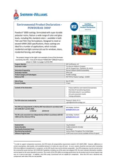 Powder coatings