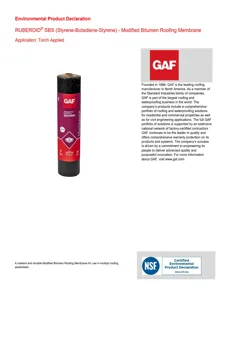 Modified bitumen roofing membrane