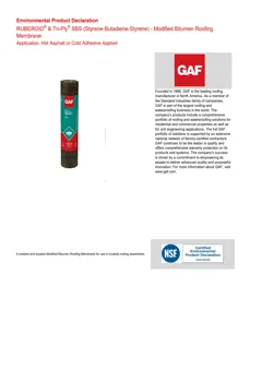 Modified bitumen roofing membrane
