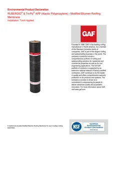 Modified bitumen roofing membrane
