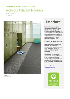 Modular resilient flooring